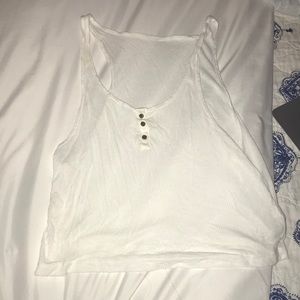 White tank top